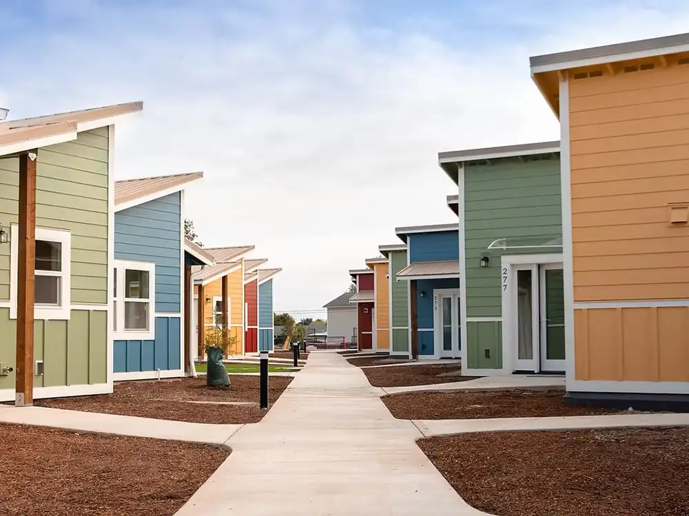 Hub City, built by Affordable Housing Oregon in Albany, Oregon